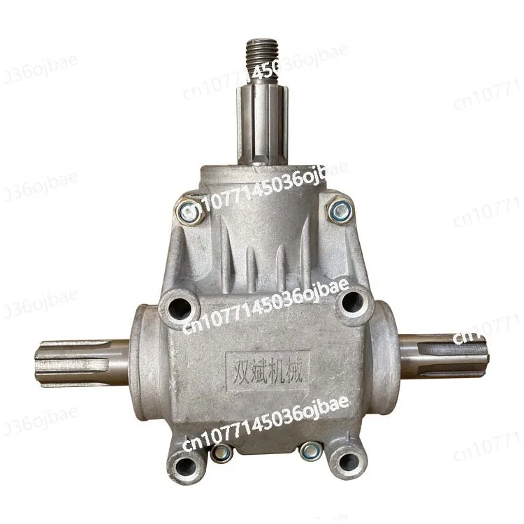 

T Type 1:1 Right Angle Gear Reducer 4 Mode Gearbox Steering Box Commutator 90 Degree Angle Device Guide Box