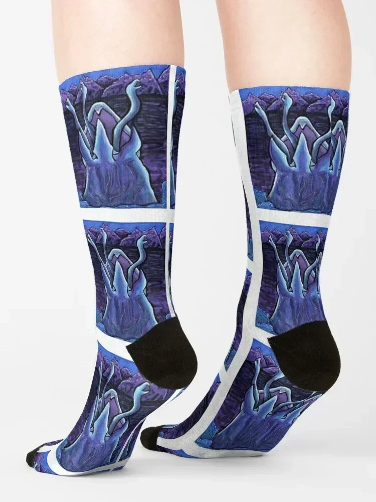 Tremors Graboid In The Moonlight Socks anti-slip aesthetic winter sports stockings Socks Man Women's