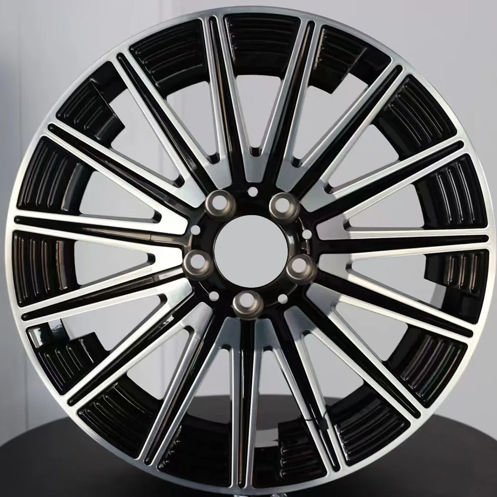 

18-Inch painted aluminum alloy car wheels are suitable for overseas-E300L casting and forging