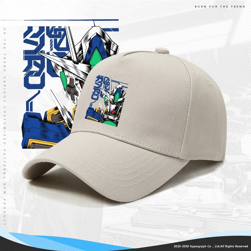 機動戦士ガンダムユニコーンティーンアニメ男性と女性のファッション多用途日焼け止め夏シェードキャップ野球帽ギフト