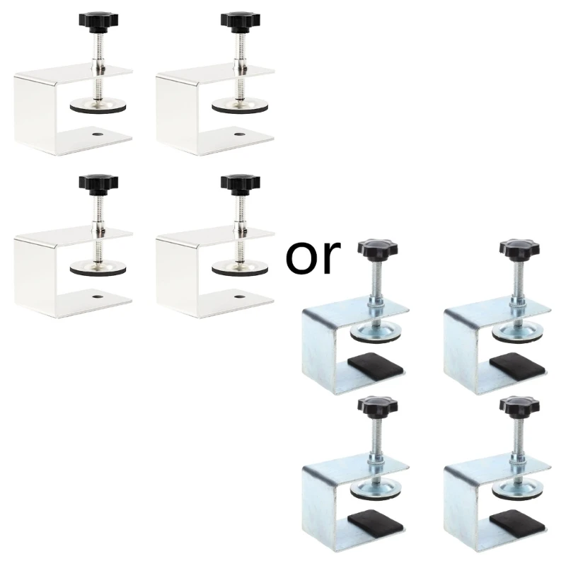 Large Drawer Front Panel Installation Clamps Cabinet Hardware Jig C Clamps 2mm