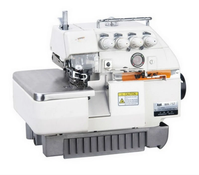 Low noise high speed four thread oversewing machine industrial oversewing machine sewing leather products