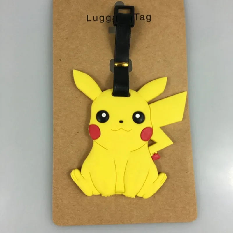 passagem-de-embarque-de-bagagem-pikachu-pokemon-bonito-acessorios-de-viagem-etiqueta-de-silicone