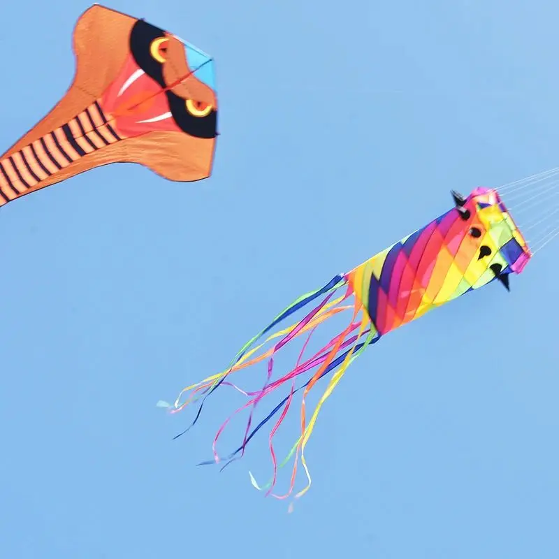 ว่าวขนาดใหญ่ ถุงลม ว่าวสามมิติ หางว่าว อุปกรณ์เสริมว่าว ว่าวแบบนุ่ม เกมกลางแจ้ง กีฬา เชือกว่าว ของเล่นเป่าลม ว่าวเดลต้า