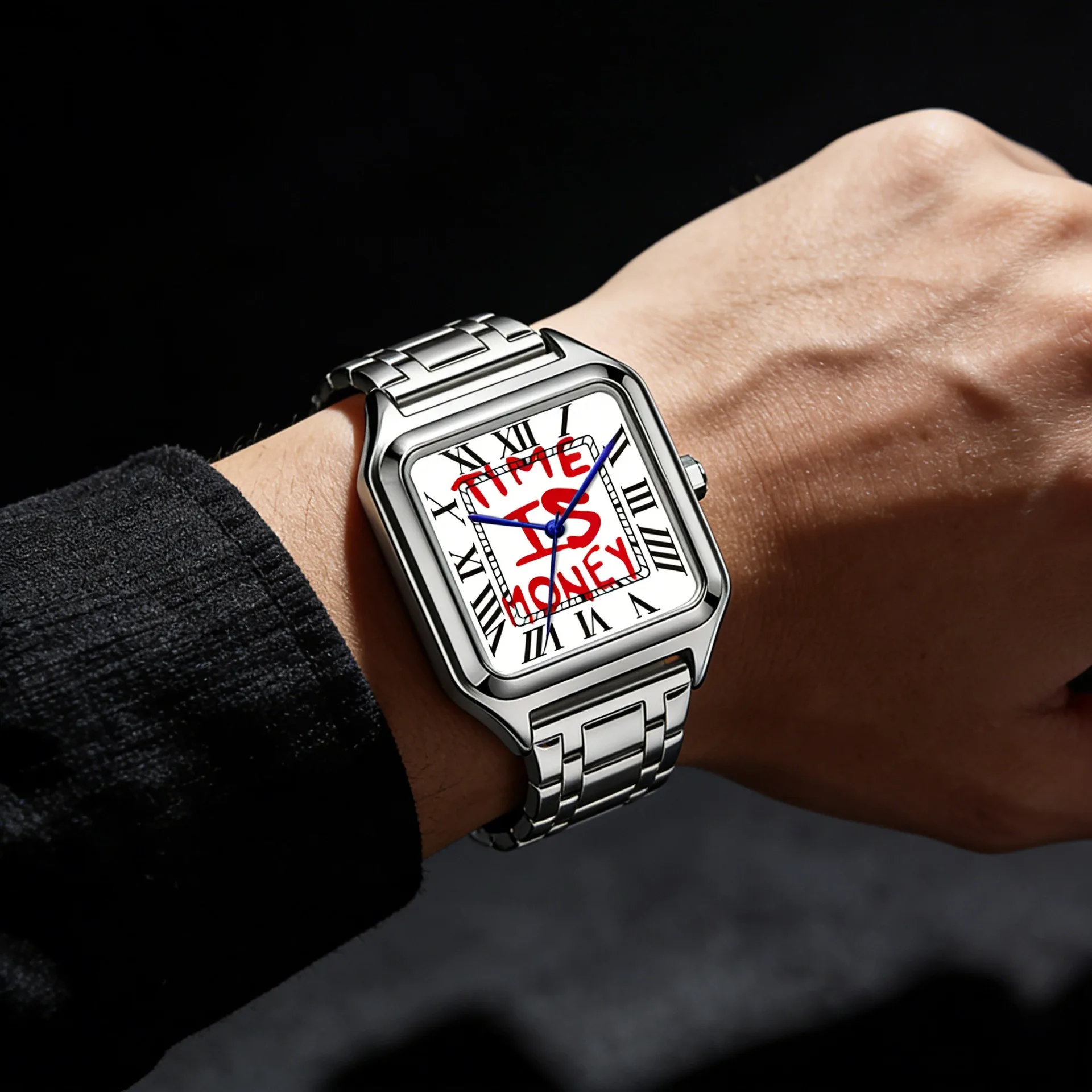Original Unique Hot Selling Graffiti Writing Innovative Quartz Watch Men Classic Watch Men Personalize High Quality Design Clcok