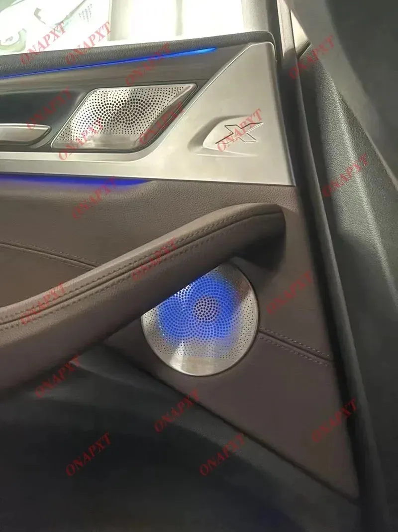 

Крышка среднечастотного динамика с подсветкой для BMW X3 G01 X4 G02, амбиентная подсветка приборной панели, динамик-твитер