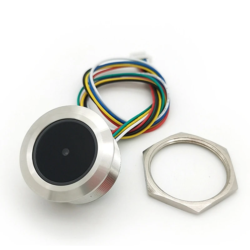 GM861 Metal LED Control Ring Indicator Light UART Interface 1D/2D Bar Code QR Code Barcode Reader Module