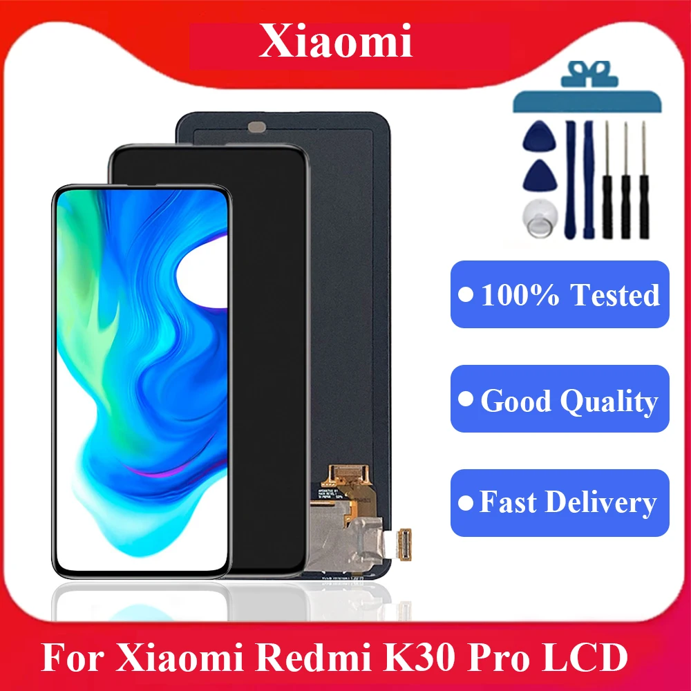 Original AMOLED For Xiaomi Redmi K30 Pro LCD Display Touch Screen Digitizer Assembly For Xiaomi Redmi K30 Pro Lcd Screen