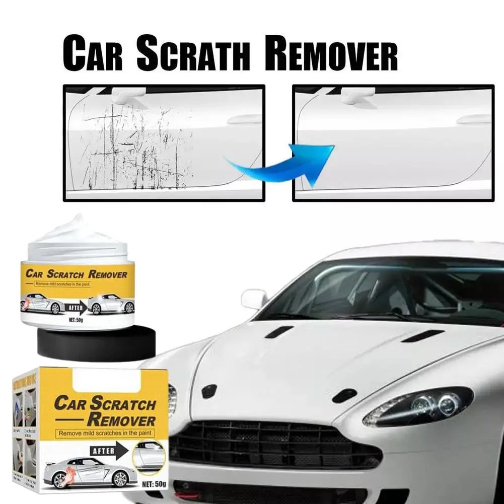 Car Wax Polish Scratch Remover Polishing Compound For Cars Scratch Remover Car Wax Kit Cleaner For Car Remove D8T3