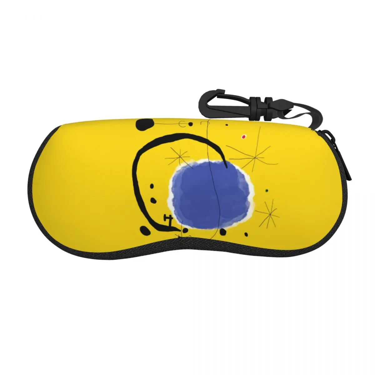 Fundas protectoras personalizadas para gafas The Gold Of The Azure Shell, estuche para gafas de sol a la moda, bolsa para gafas de arte abstracto Joan Miro