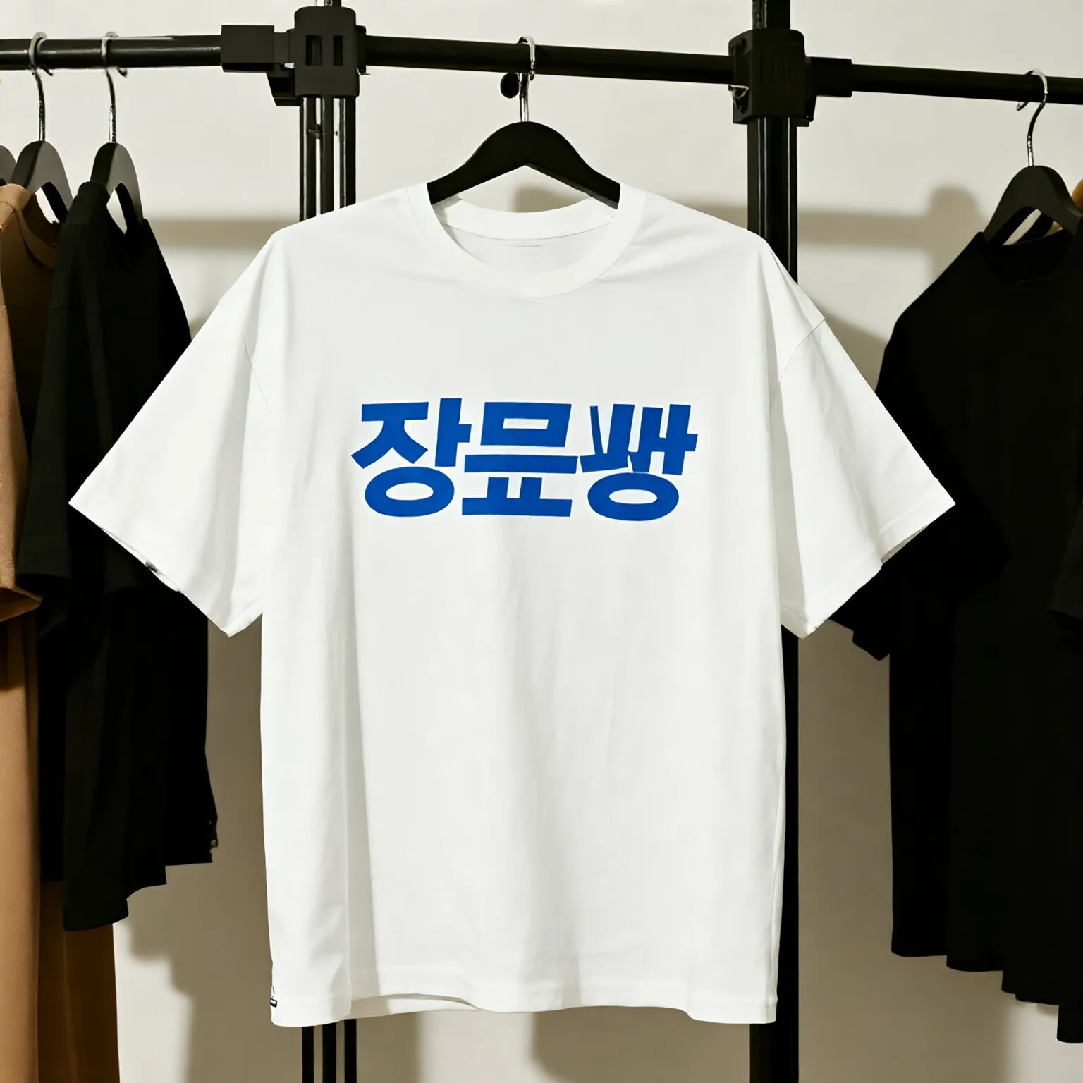 

Summer Short-sleeved T-shirt Men's Trendy Brand Loose American Printing Half-sleeved Design Sense Clothes Ins Trendy T-shirt