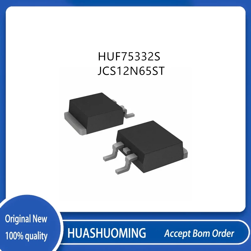 5Pcs-10Pcs/Lot HUF75332S  HUF75332 75332S JCS12N65ST 12N65ST  JCS12N65 TO-263