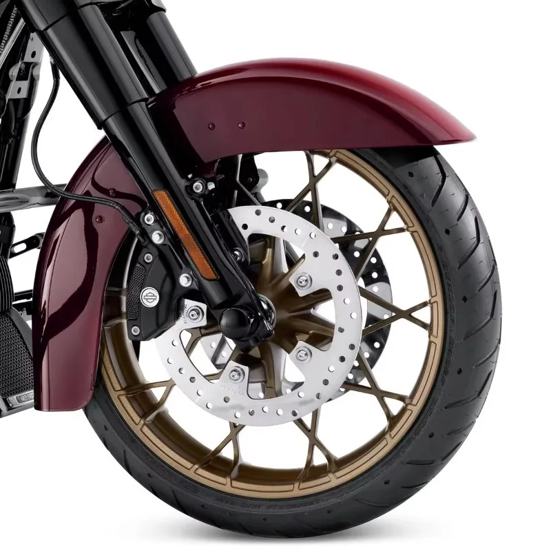 2025 New Style Alloy Wheel Accessories For Harley 08-later FLSTF FLSTFB FLSTFBS Motorcycles Black