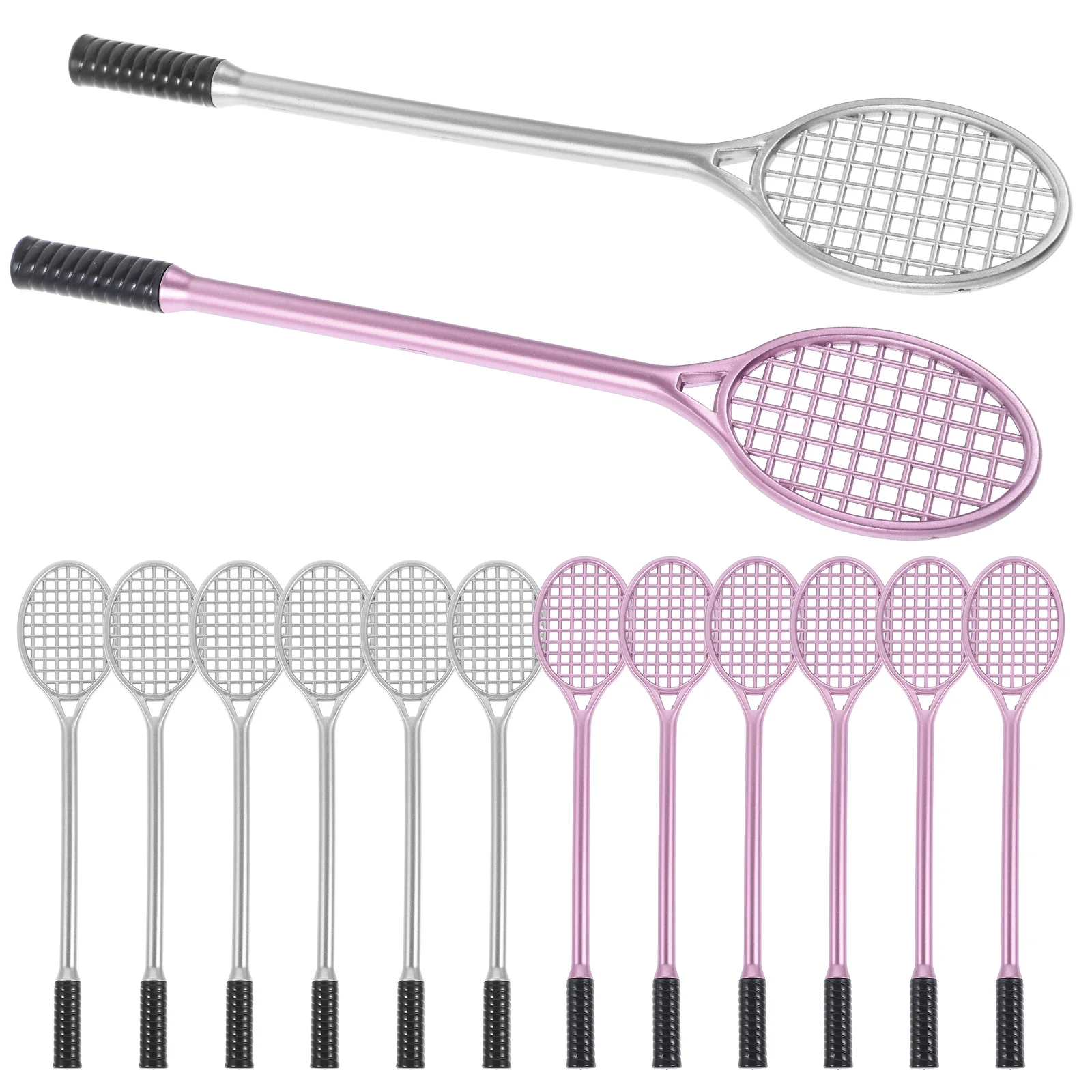 

12Pcs Racket Theme Gel Ink Pens Adorable Stationery Gift for School Office and Daily Use Cute Pens for Girls Cute Gel Pen