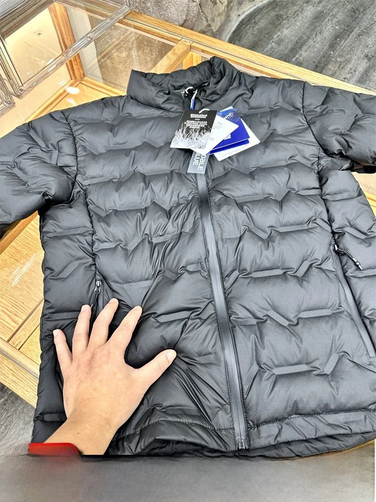 

Warmth down Jaet Men's Stand Collar Inner High Fill Power 90 Du down Lightweight Sl Heat Pr Crt Autumn Winter ...