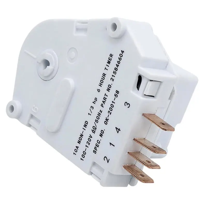 EMECE-For Frigidaire Refrigerator 215846604 Defrost Timer Replacement- 120V Working Parts