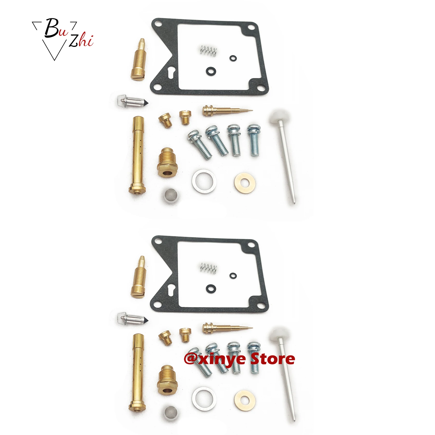 Motorcycle Carburetor Repair Kit needle valve gasket for Yamaha XV750 H/J/K VIRAGO XV 750  1981-1983