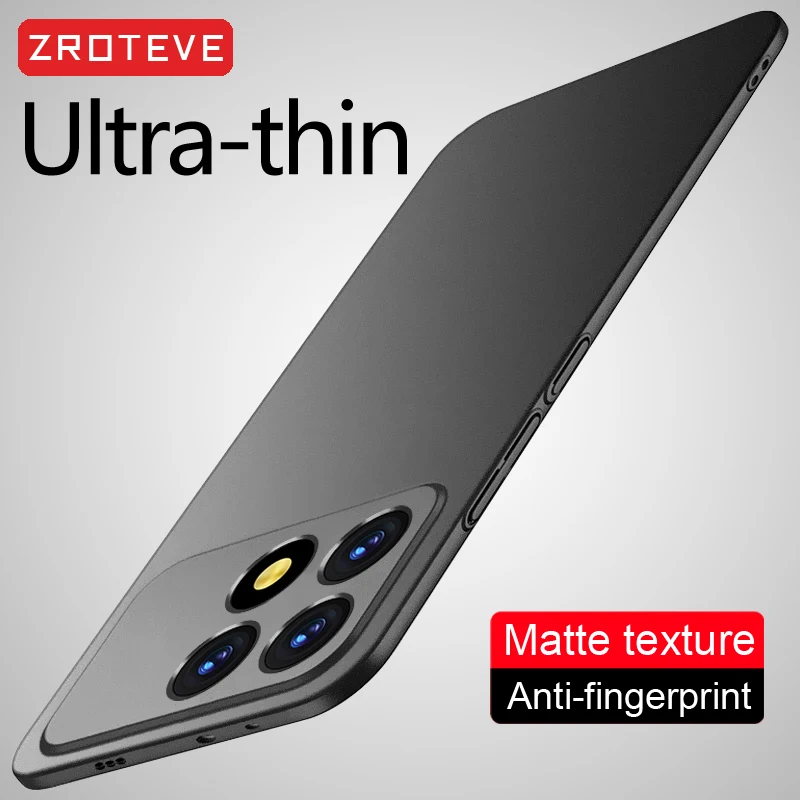 Für PocoX6 Pro ZROTEVE Slim Hard PC Matte Abdeckung Für Xiaomi Poco X6 X5 F5 F6 X7 Pro F7 Ultra Xiomi Mi PocoF6 PocoX7 5G Telefon Fall
