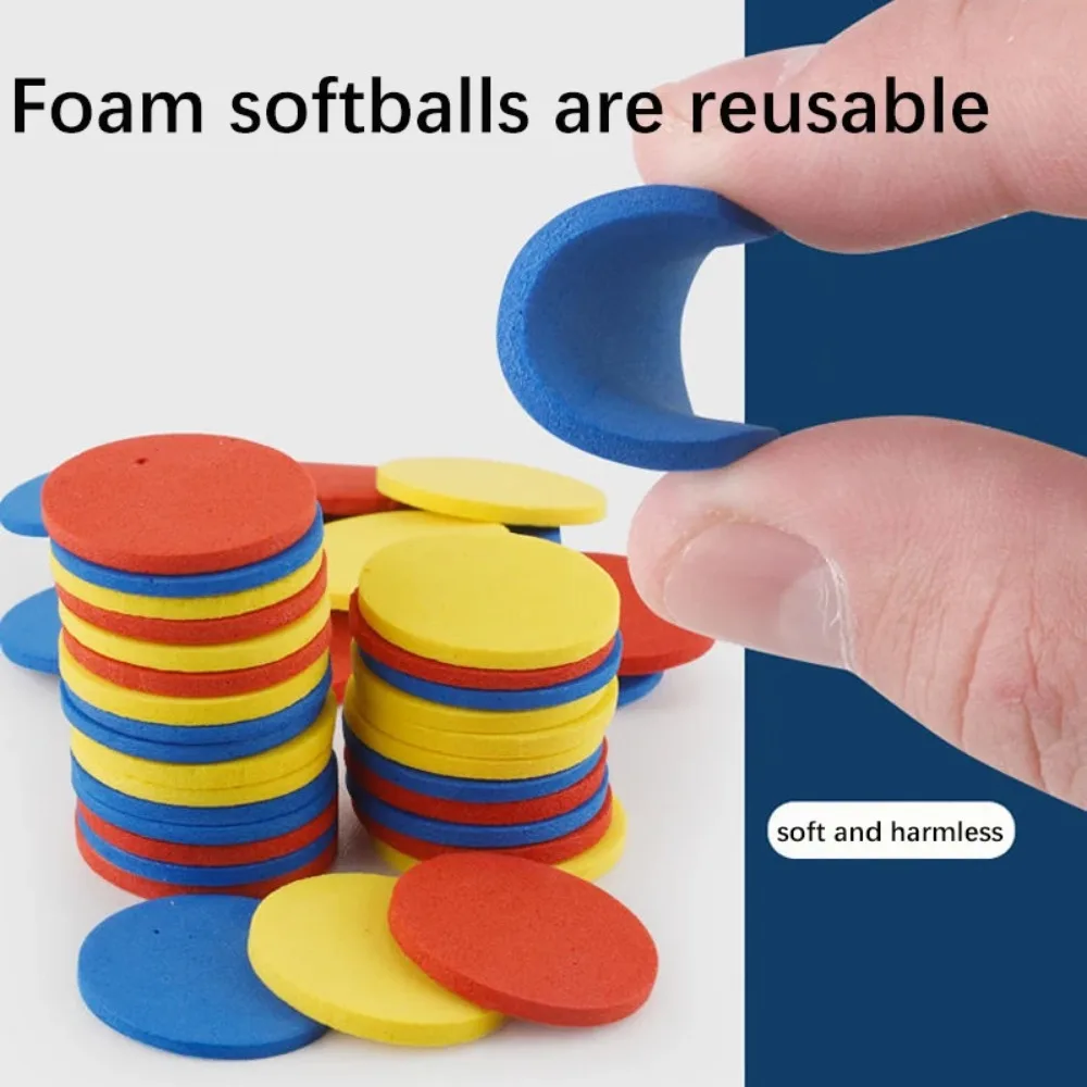 재미 있은 소프트 새총 비행 접시 총 장난감 더블 부모-자식 대화 형 소프트 총알 슈팅 점프 EVA 당근 어린이 크리스마스 선물