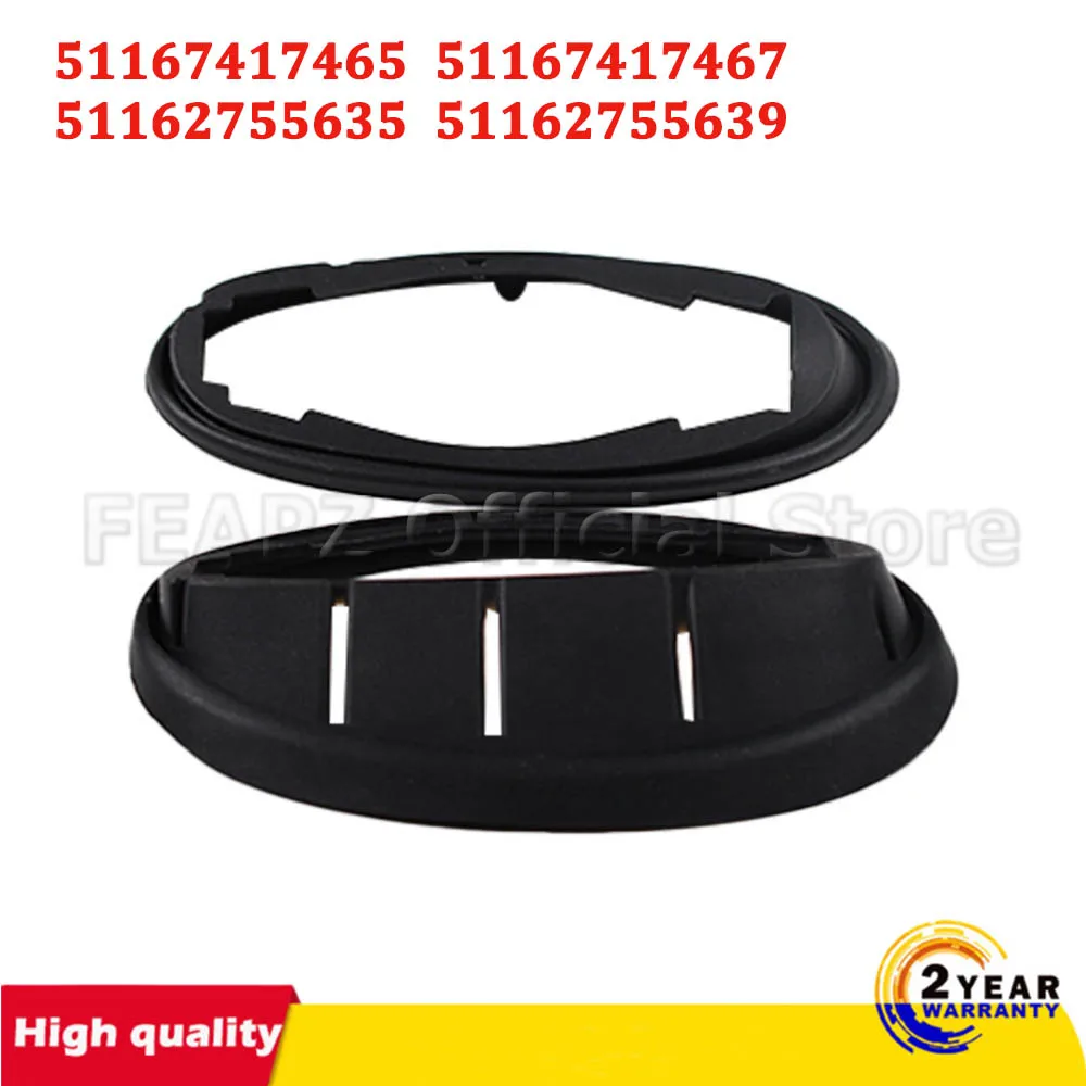 

For BMW MINI Clubman R55 R56 R57 Coupe R58 R59 2007-2014 Rearview Mirror Base Gasket Outside Rear View Mirrors Rubber Seal Pad