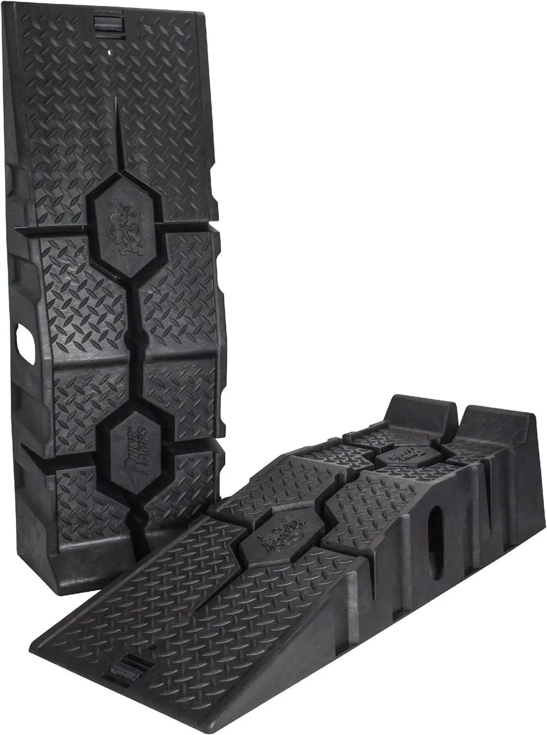 RhinoGear 11912ABMI RhinoRamps MAX Vehicle Ramp - Pair (16,000lb. GVW Capacity)