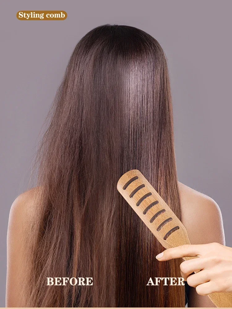 1 шт., Мужская Антистатическая расческа для волос, с щетиной