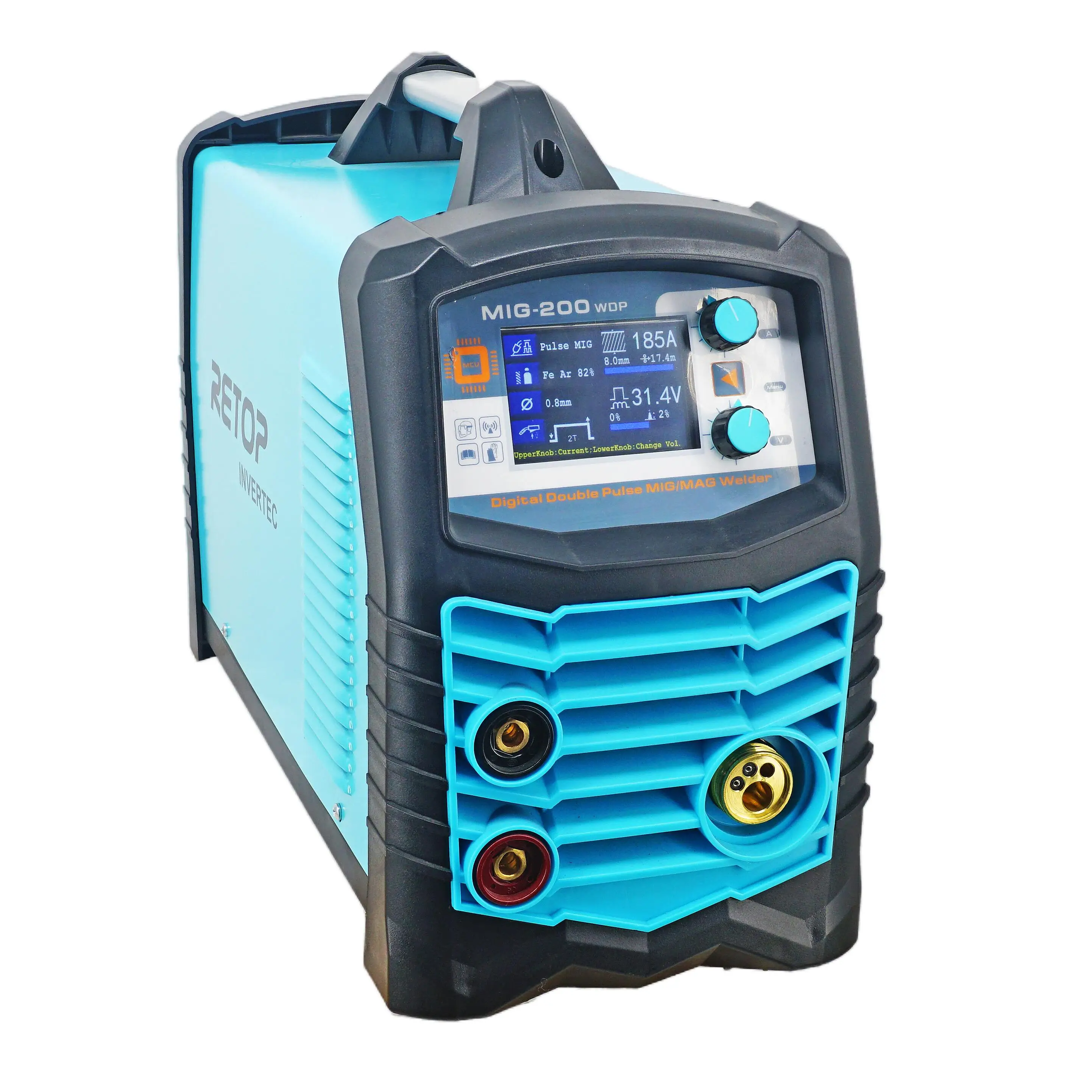 mig 250 double pulse welder