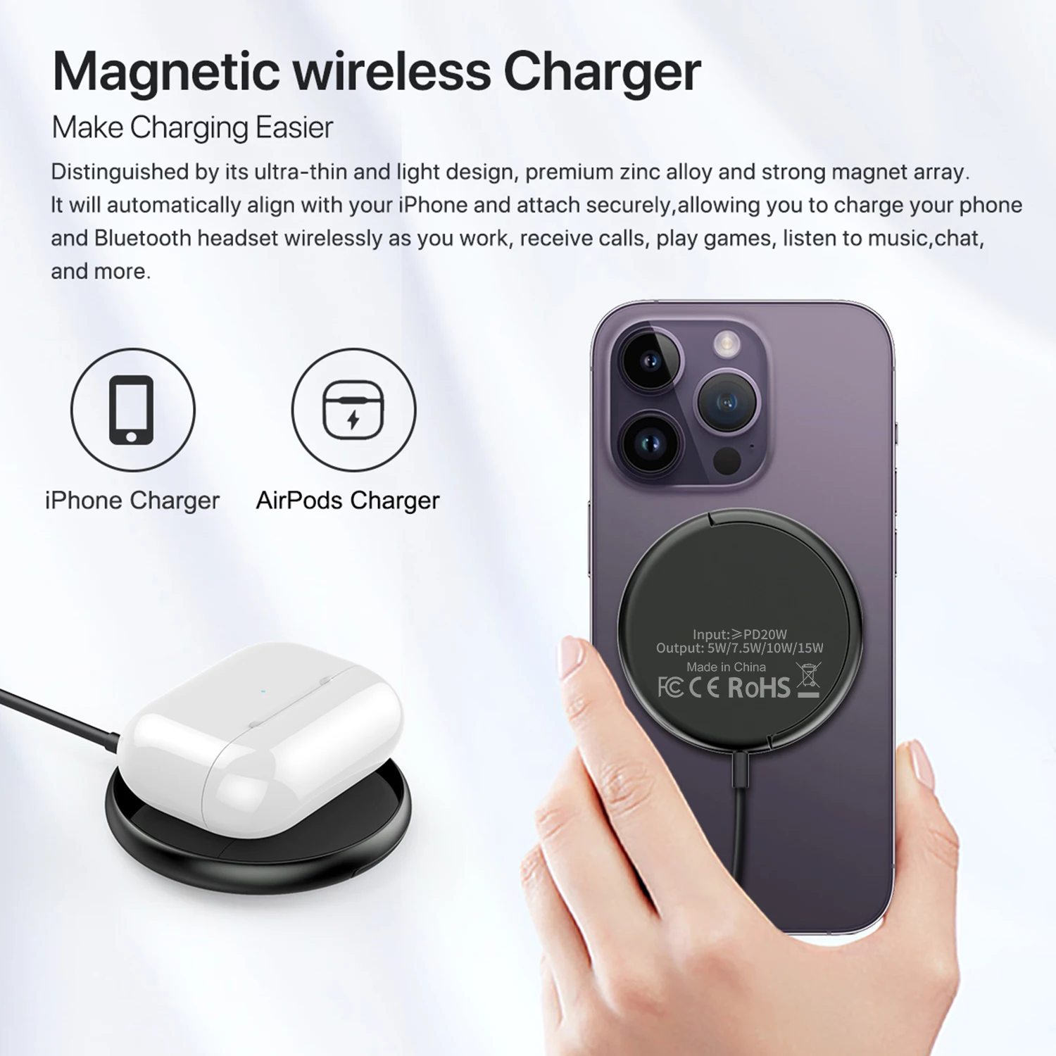 15w Maxsafe Wireless Pad Fast  - đánh giá và giá Watch Watch Xs