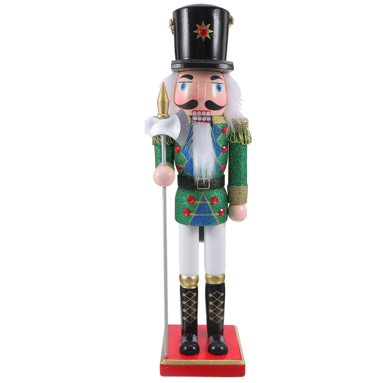 

Wooden Nutcracker Decoration Christmas Nutcracker Holiday Table Centerpiece Kitchen Mantel Shelf Ornament Wooden Nutcrackers