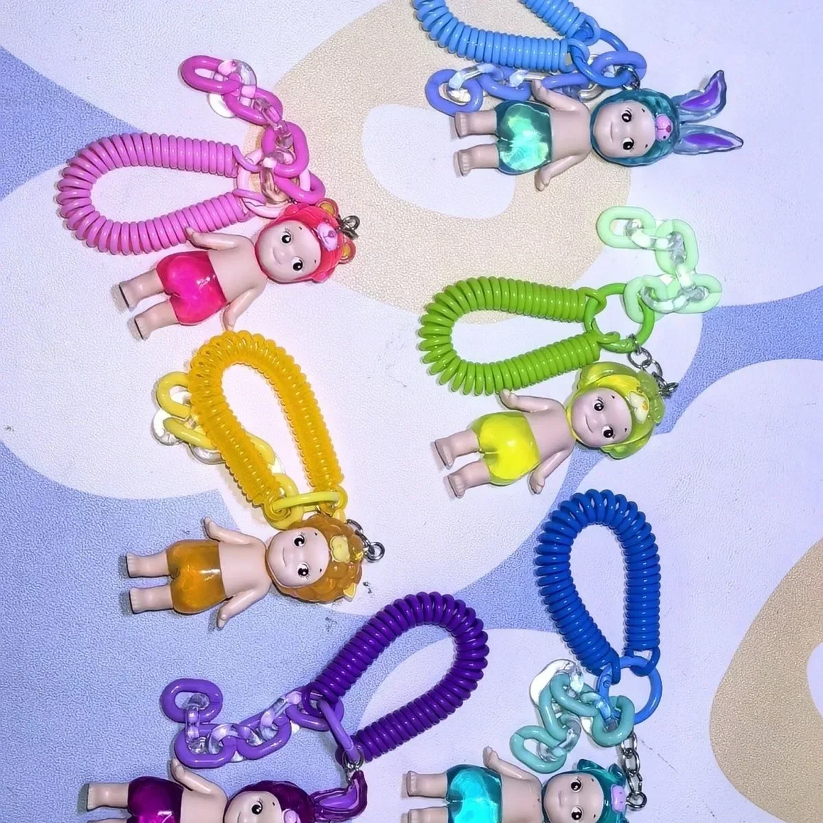 

Angel Blind Box Birthday Series Cartoon Anime Figures Ornaments Fans Desktop Car Ornament Christmas Gift