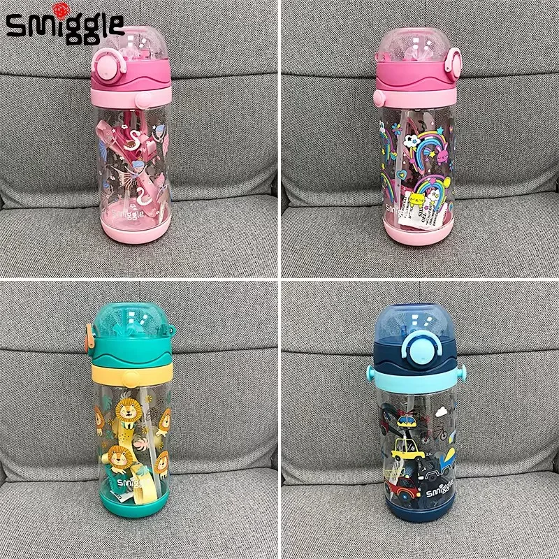 

Genuine Australia Smiggle Children'S Straw Cup Cartoon Primary School Student Portable High Beauty Water Cup Sports Water Cup