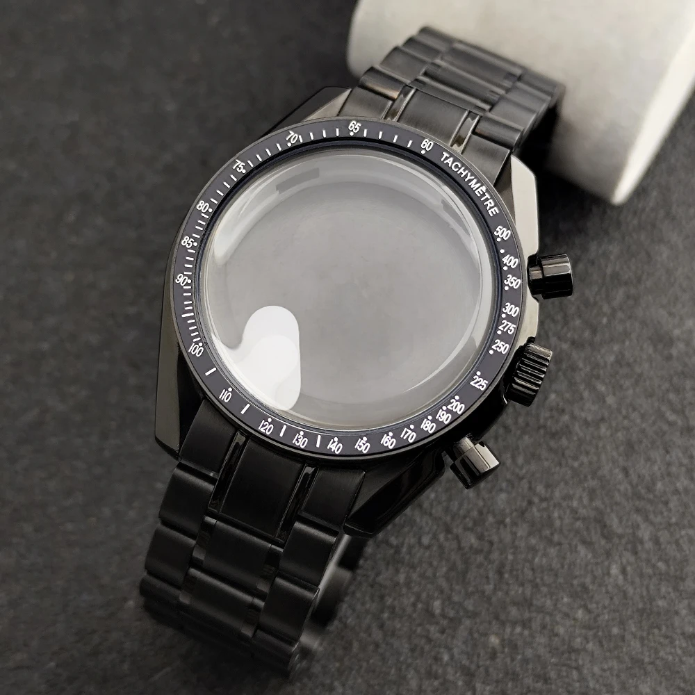 

Корпус VK63 с ремешком для часов и безелем Подходит для кварцевых механизмов VK63 Механические аксессуары для часов Коробка для часов 39,7 мм Ремешок для часов 20 мм