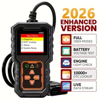 V600 OBD2 Diagnostic Scanner Car Code Reader Vehicle Health Inspection Tool Auto Code Reader Scanner
