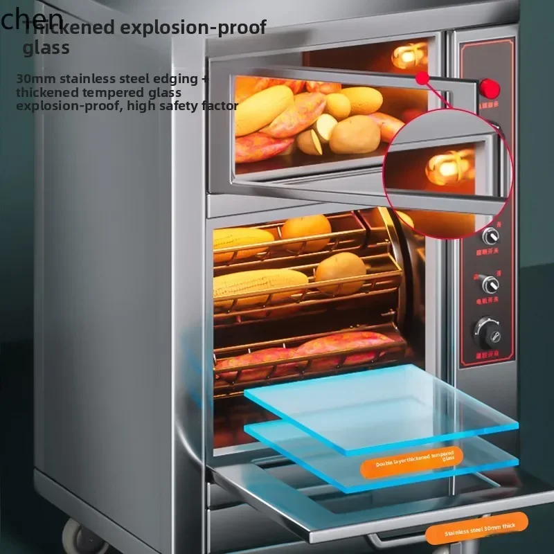 cc26 roasted sweet potato machine electric sweet potato machine large capacity roasted pear corn sweet potato oven