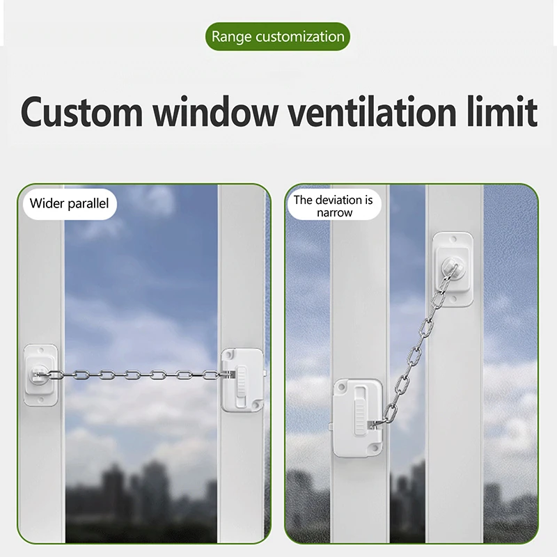 Child Safety Locks Upgraded Adjustable Window Limiters Door Locks Refrigerator Locks Keep Children Safe