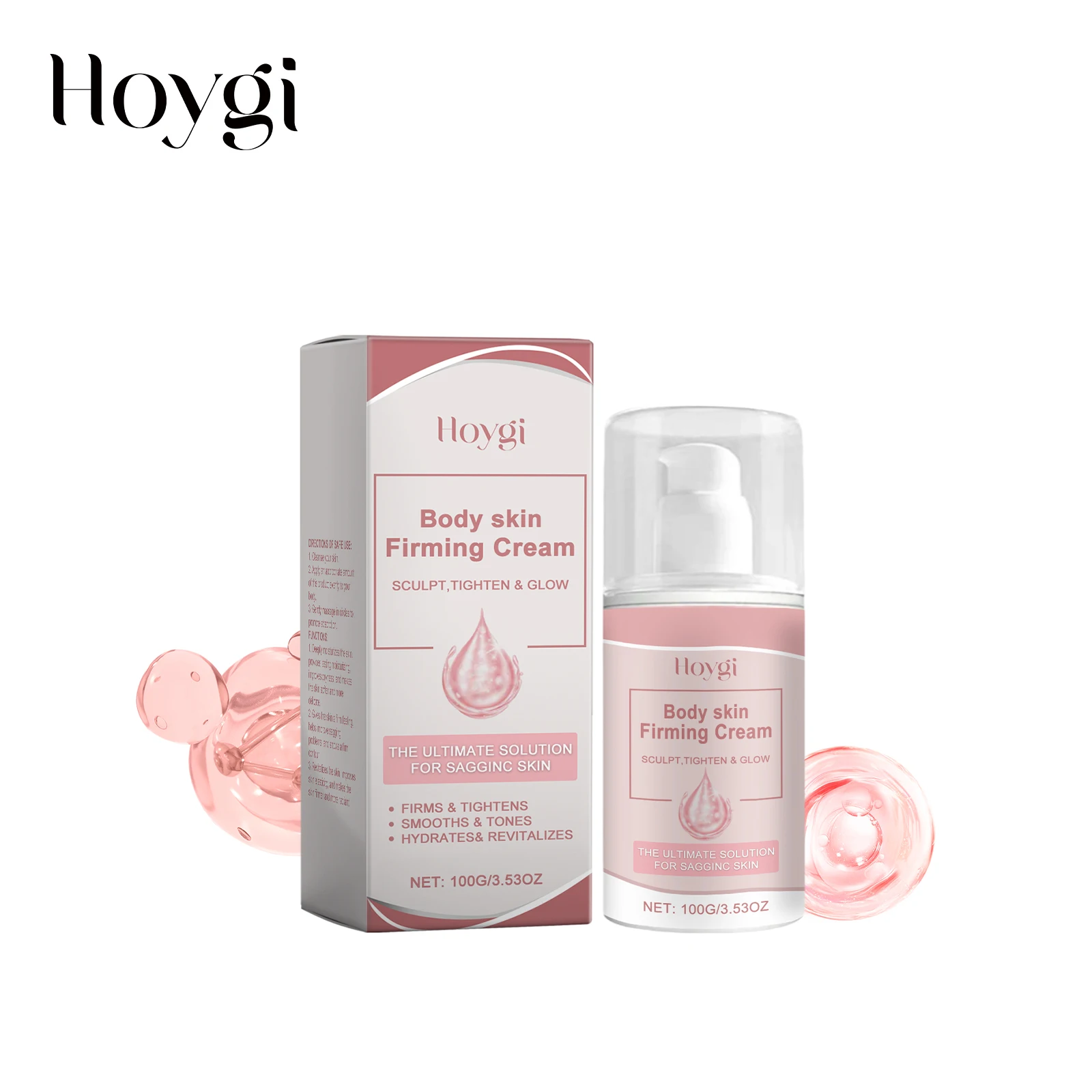 

Укрепляющий крем для тела Глубоко питательный и увлажняющий, улучшает эластичность кожи, нежное длительное увлажнение, 100 мл