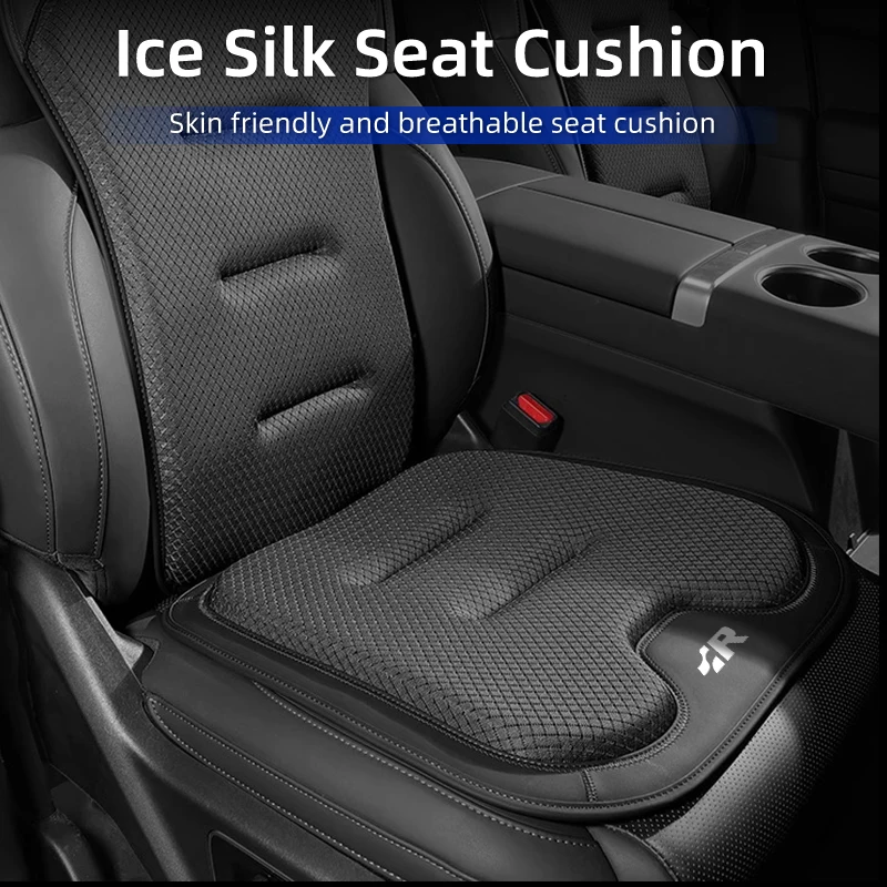 

Car Seat Cushion Backrest Breathable Ice Silk Pad Interior Accessories For Volkswagen VW Polo CC Bora Golf Jetta Lavida Lamando