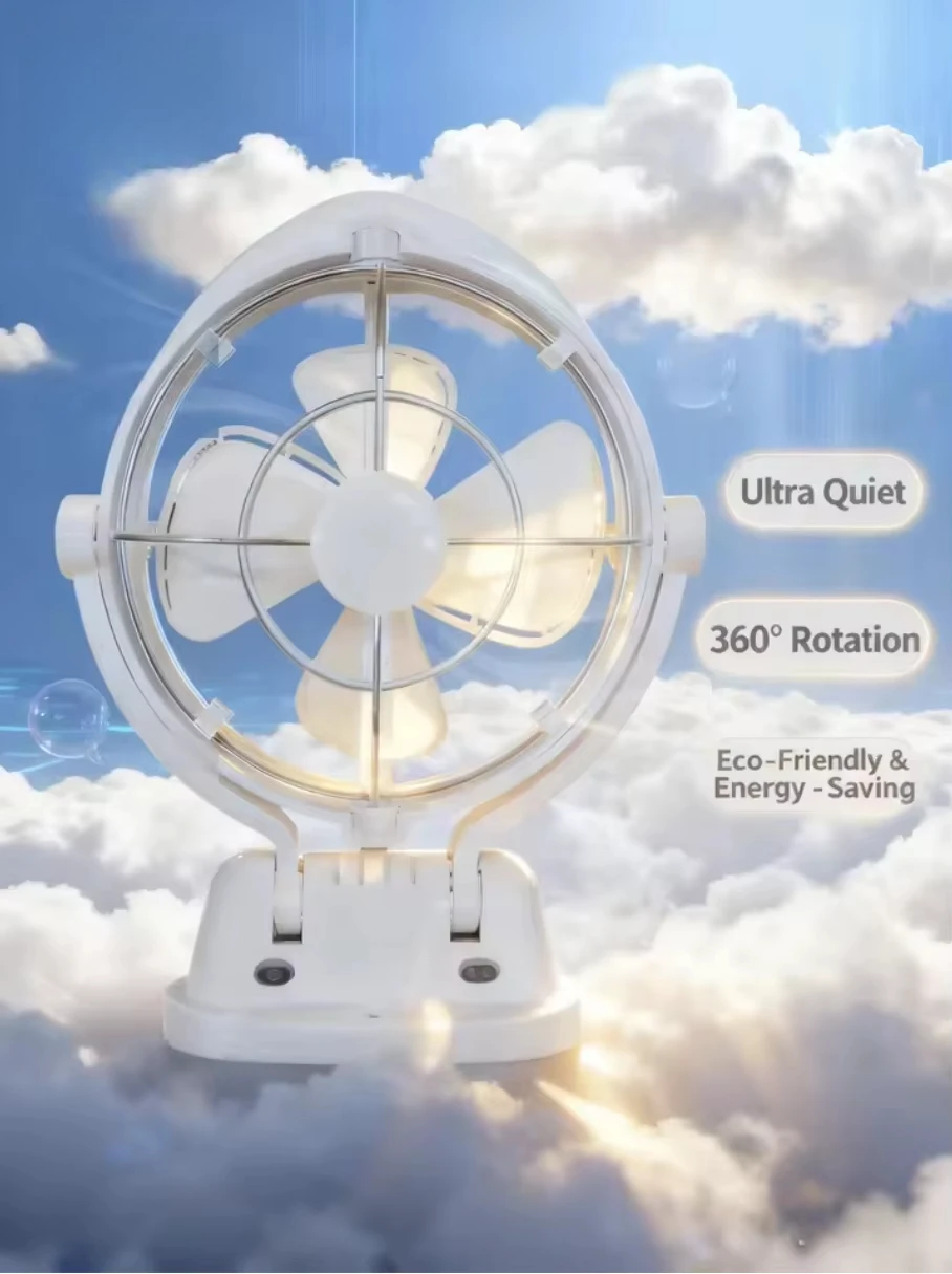 12V/24V RV Roof Vent Fan with Remote Control 360° Reversible Exhaust Air Ventilation for Camper Motorhome Caravan