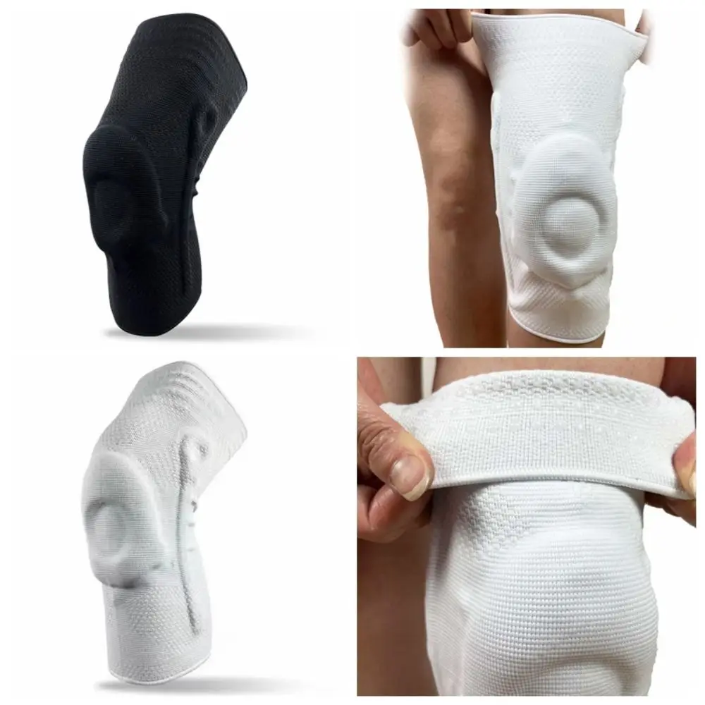 

Professional Compression Knee Brace Silicone Spring Side Stabilizers Knee Sleeve Sports Safety Knee Support Knee Pads Men Women
