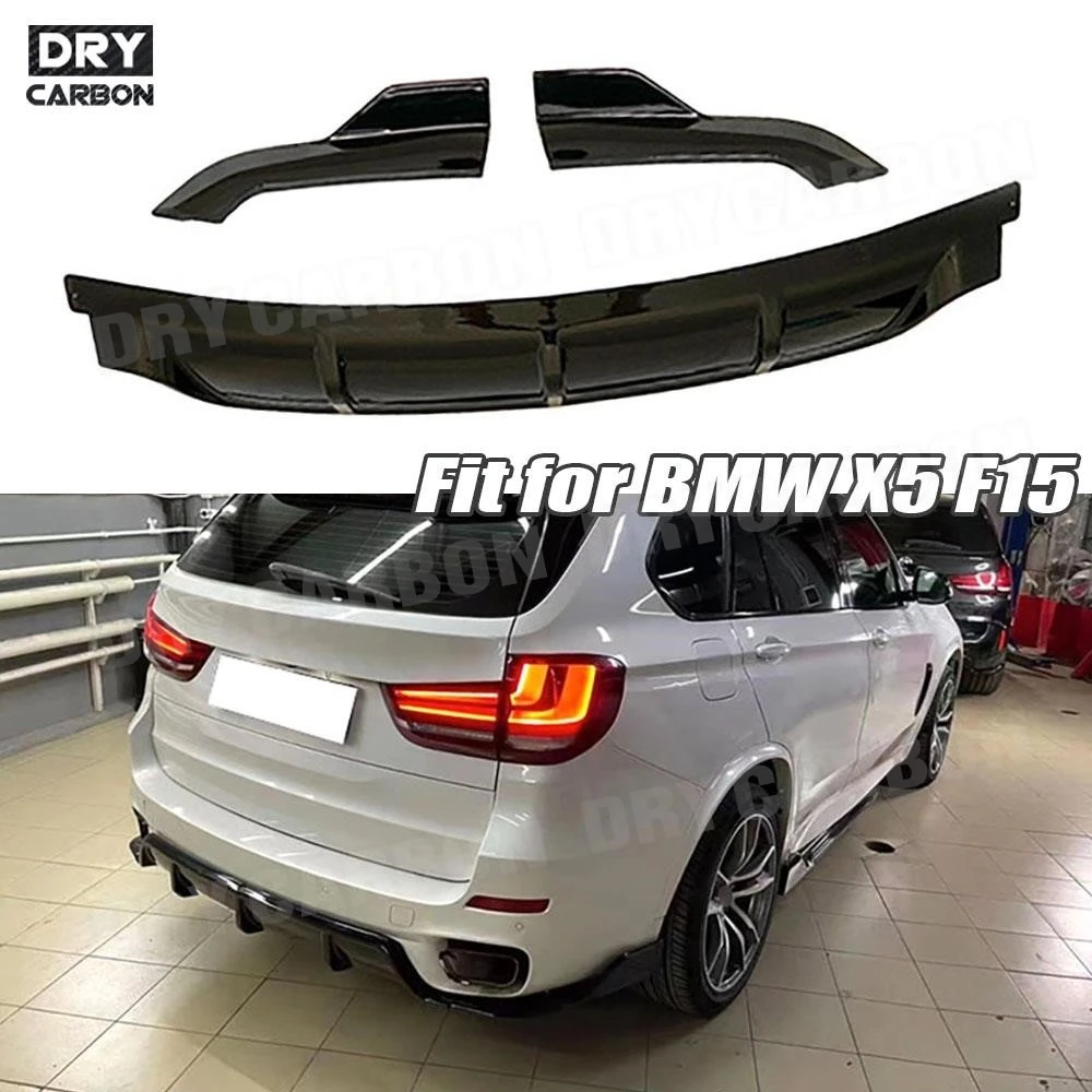 

Car Accessories for BMW X5 F15 M Sport 2015 2016 2017 2018 Rear Bumper Diffuser Lip Spoiler Rear Diffuser Splitter Winglet Apron