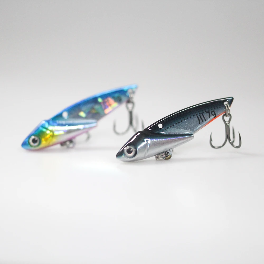 1Pc Metall Jig Sinking VIB 3,5g 7g Angeln Locken Vibration Löffel Harte Köder Crankbait Wobbler Swimbait zikade VIB Tackle – Detail 7
