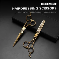 Hair Scissors Hair Thinning Cutting Clipper Barber 6 Inch Scissor Hair Shears Professional Barber Shop Hairdressing Scissors