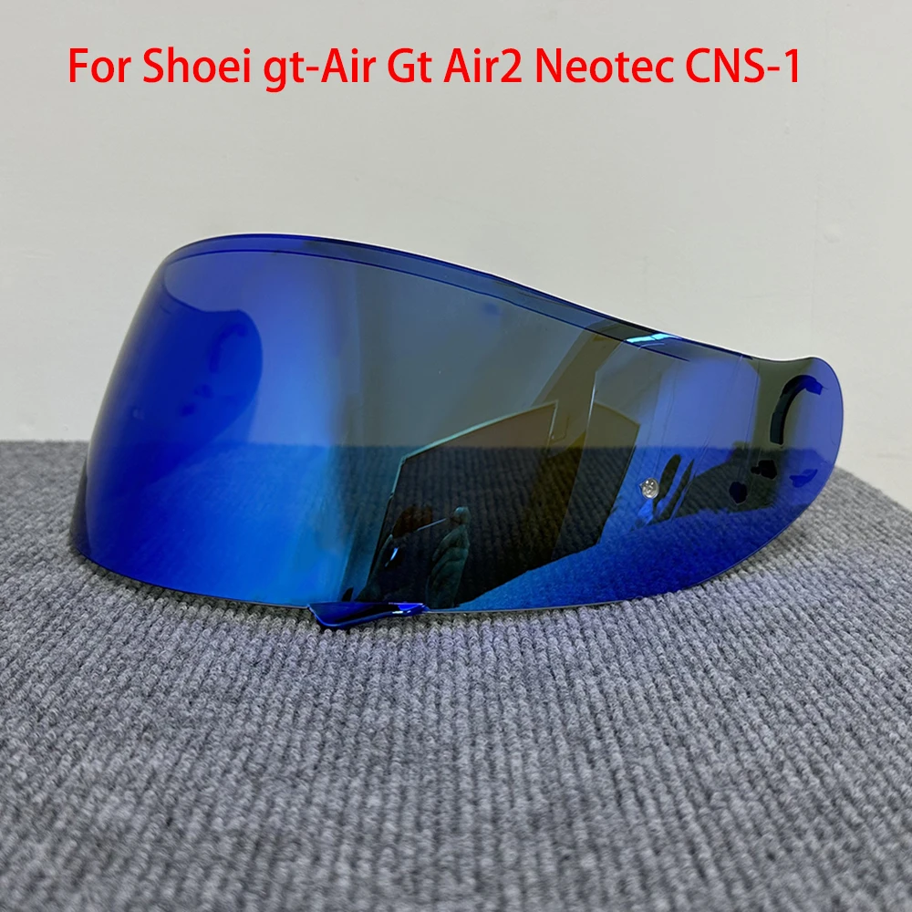 

Козырек для мотоциклетного шлема, серебристо-красный, сменные линзы для Shoei GT-Air GT Air2 Neotec CNS-1, козырек для шлема