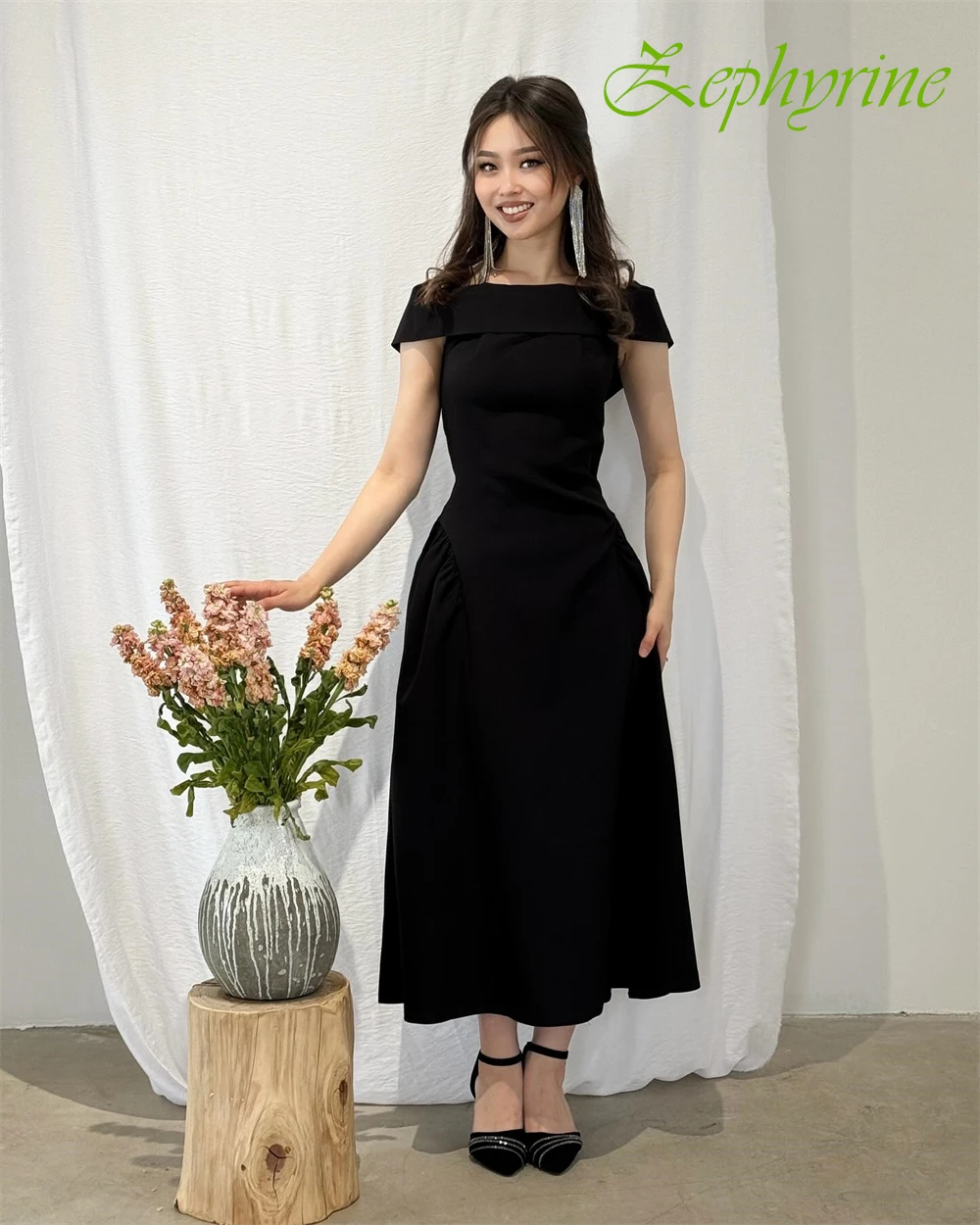 Индивидуальное вечернее платье трапециевидной формы из джерси с открытыми плечами и вырезом лодочкой, вечерние платья для выпускного вечера, темпераментные платья для особых случаев