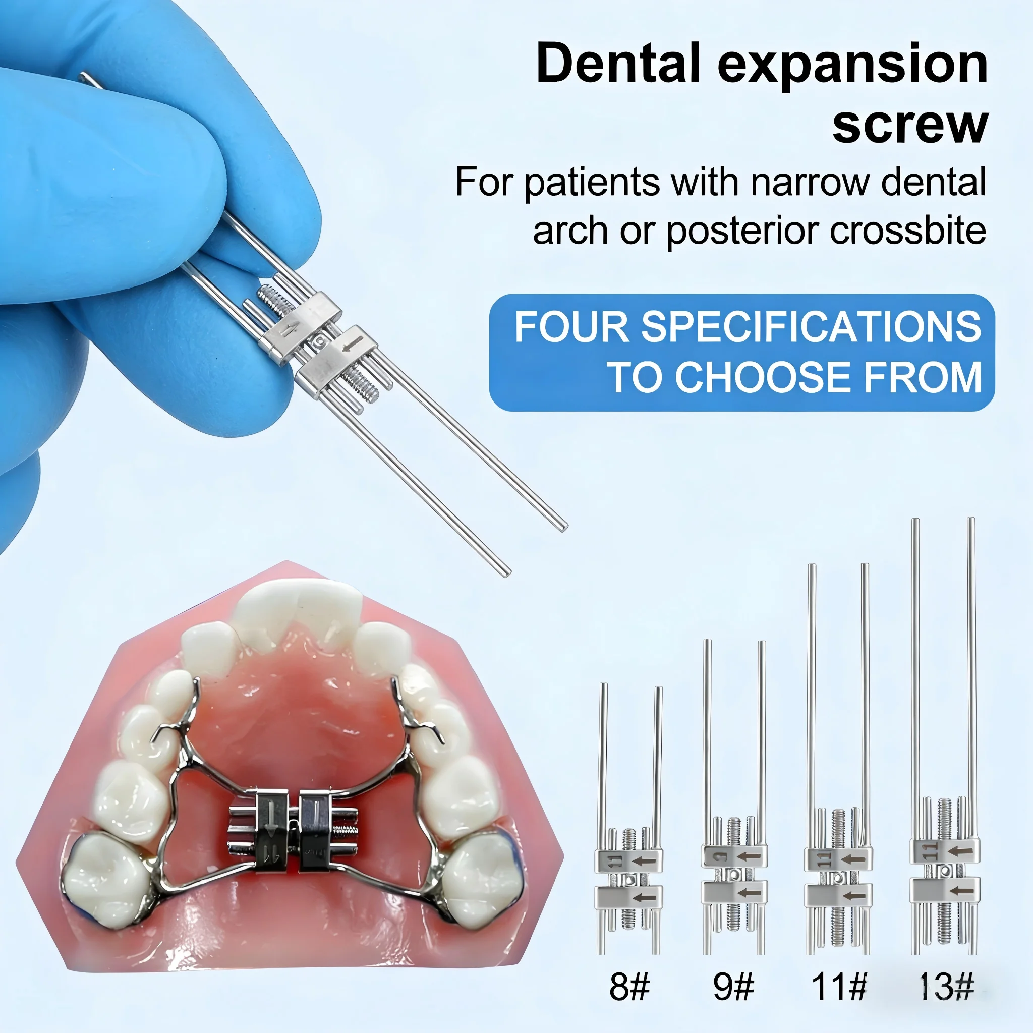 

Стоматологический расширитель десны, ортодонтический винт из нержавеющей стали, быстродействующий, рамочного типа, для стоматологии, ортодонтические аксессуары для десны