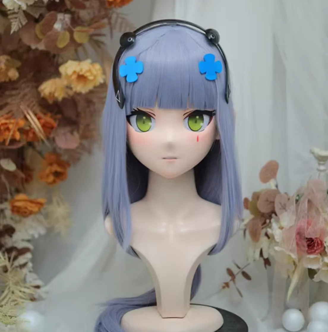 

(NFD-21-38)Customize Full Head With Lock Crossdress Doll Female/Girl Japanese Anime Cartoon Character Kig Cosplay Kigurumi Mask
