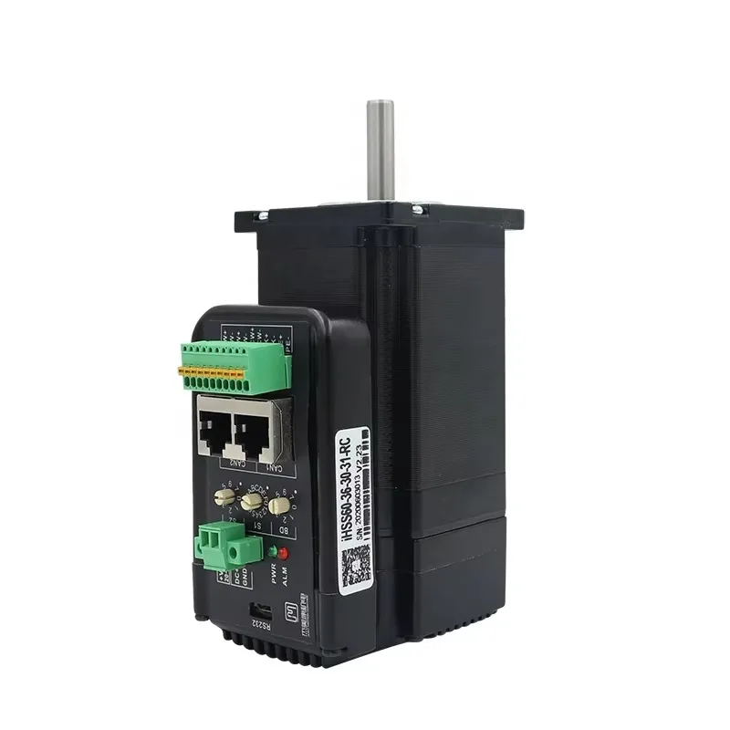 IHSS60-36-30-31-RC 36VDC 5A Nema24 New Modbus CANopen 3Nm Integrated Stepper Motor