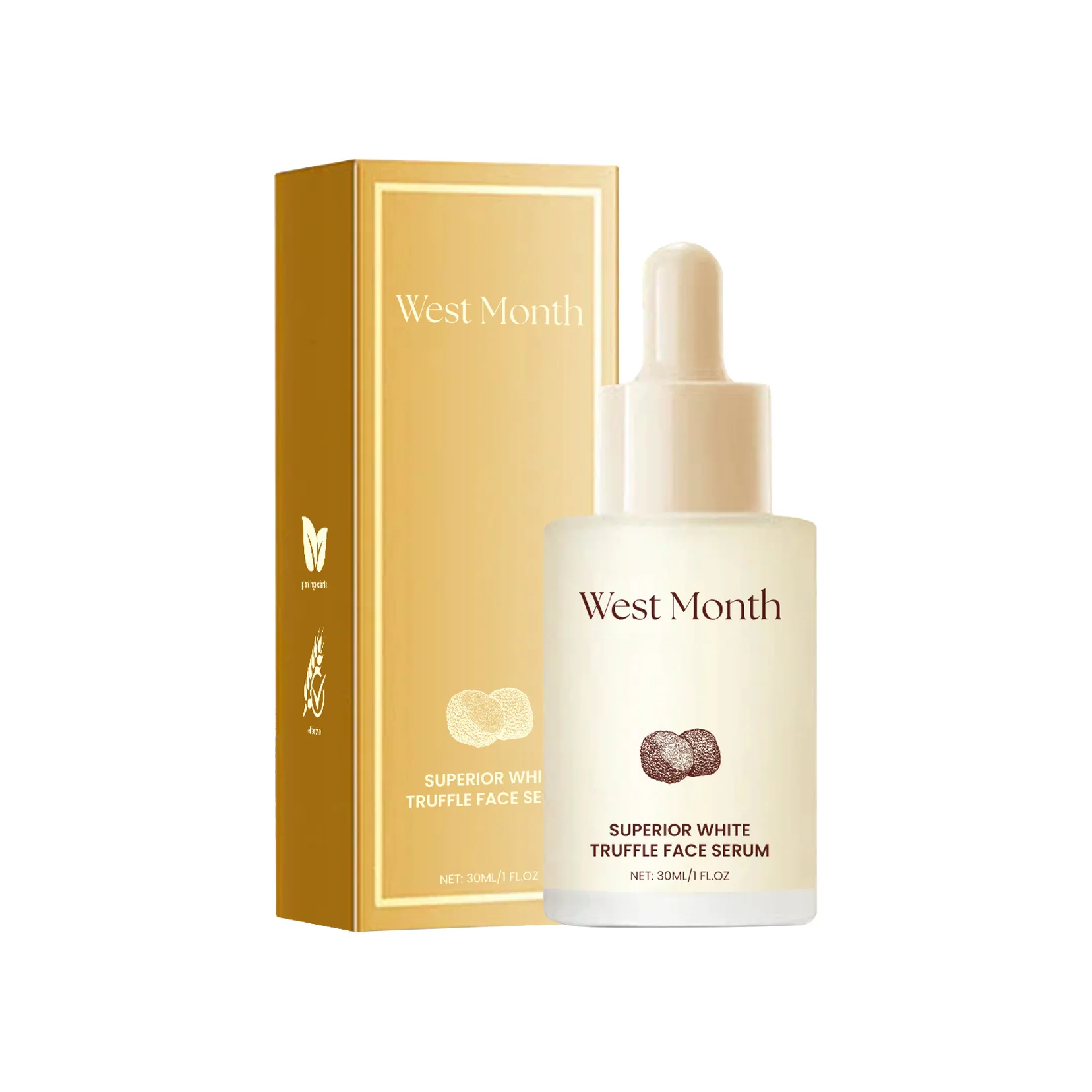 White Truffle Face Serum Delay Ag-ing Reduce Wr-inkles Wh-itening Dullness Fade Fine Lines Deep Moisturizing Nourishing Essence