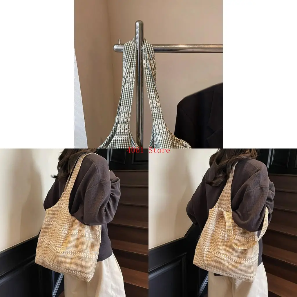 

Women Shoulder Bag Large Capacity Armpit Bag Simple Handbag Commuting Bag
