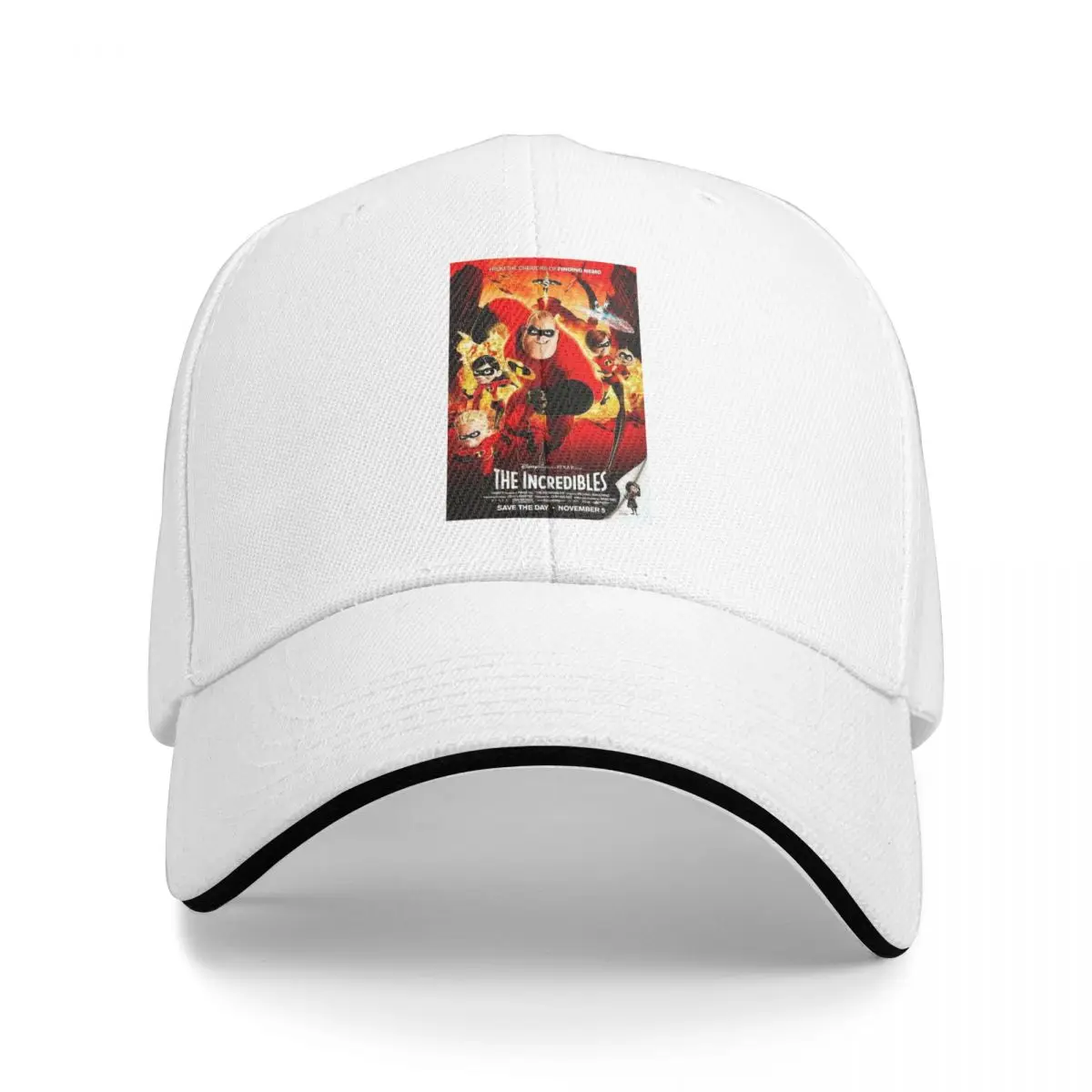 The Incredibles Cap Fashion Casual Baseball Caps Adjustable Hat Hip Hop Summer Unisex Baseball Hats Customizable Polychromatic